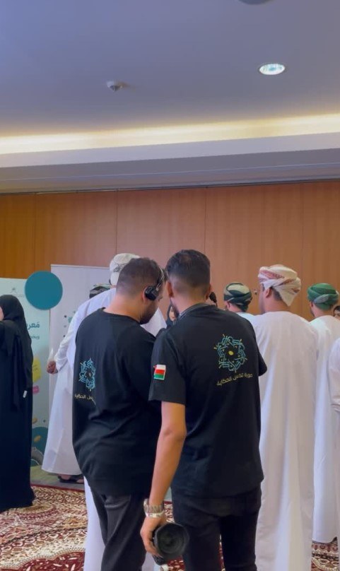 فريق كيان أثناء تغطية فعالية